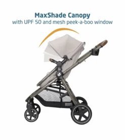 Maxi-Cosi Zelia 2 Luxe 5-in-1 Modular Travel System - New Hope Tan -Britax || Graco || Maxi-Cosi Shop maxi cosi zelia 2 luxe 5 in 1 modular travel system new hope tan 10