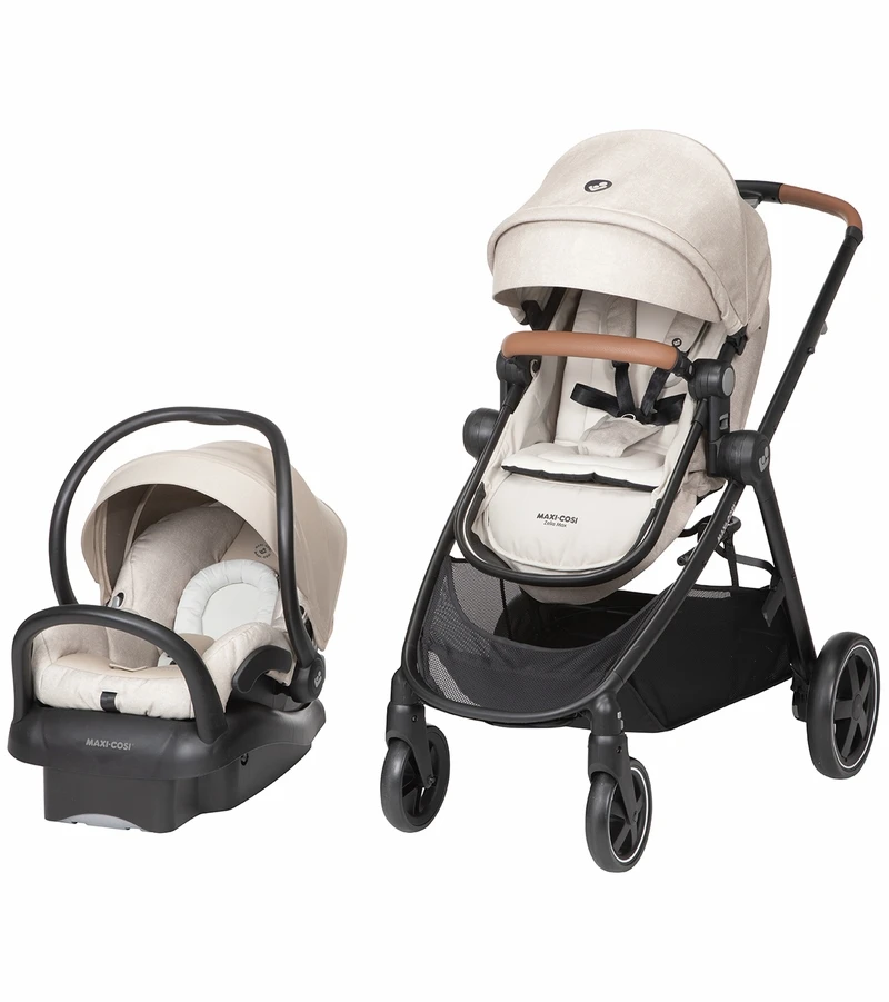 Maxi-Cosi Zelia Max + Mico Max 30 Travel System - Nomad Sand 1 Maxi-Cosi Zelia Max + Mico Max 30 Travel System - Nomad Sand