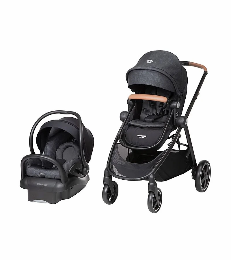 Maxi-Cosi Zelia Max Travel System - Umber Black 1 Maxi-Cosi Zelia Max Travel System - Umber Black