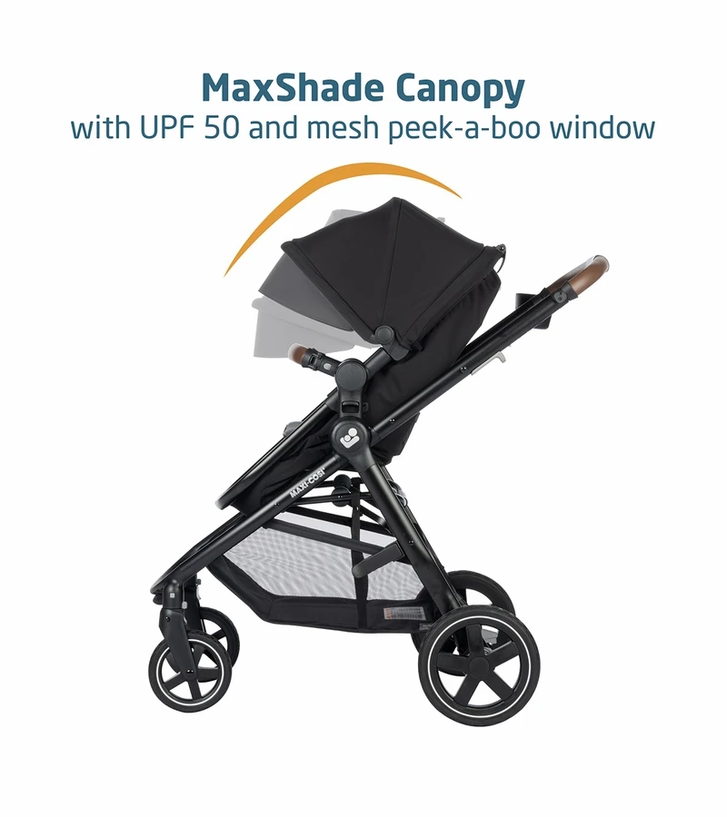 Maxi-Cosi Zelia2 Luxe Travel System - New Hope Black 5 Maxi-Cosi Zelia2 Luxe Travel System - New Hope Black - Image 5