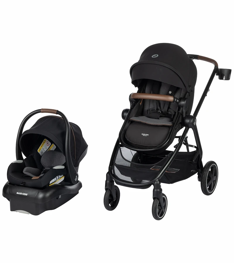 Maxi-Cosi Zelia2 Luxe Travel System - New Hope Black 1 Maxi-Cosi Zelia2 Luxe Travel System - New Hope Black