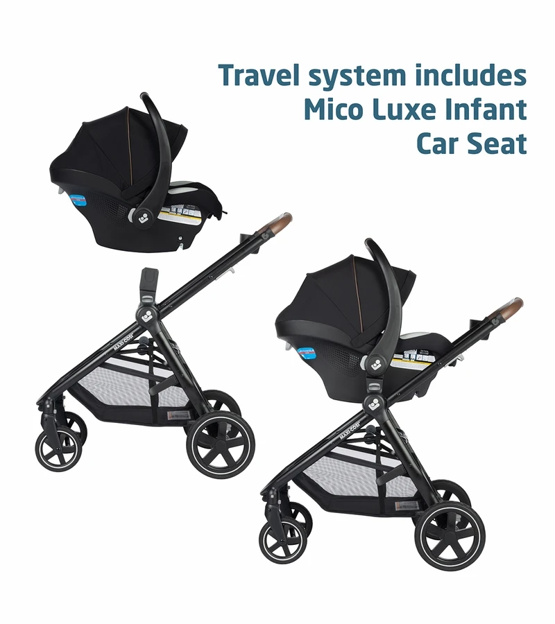 Maxi-Cosi Zelia2 Luxe Travel System - New Hope Black 4 Maxi-Cosi Zelia2 Luxe Travel System - New Hope Black - Image 4