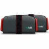 Mifold Grab-and-Go Ackless Belt Positioning Booster Car Seat, 2-Pack - Slate Grey