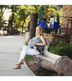 Milk Snob Infant Car Seat & Nursing Cover - Black/White -Britax || Graco || Maxi-Cosi Shop milk snob infant car seat nursing cover black white 278