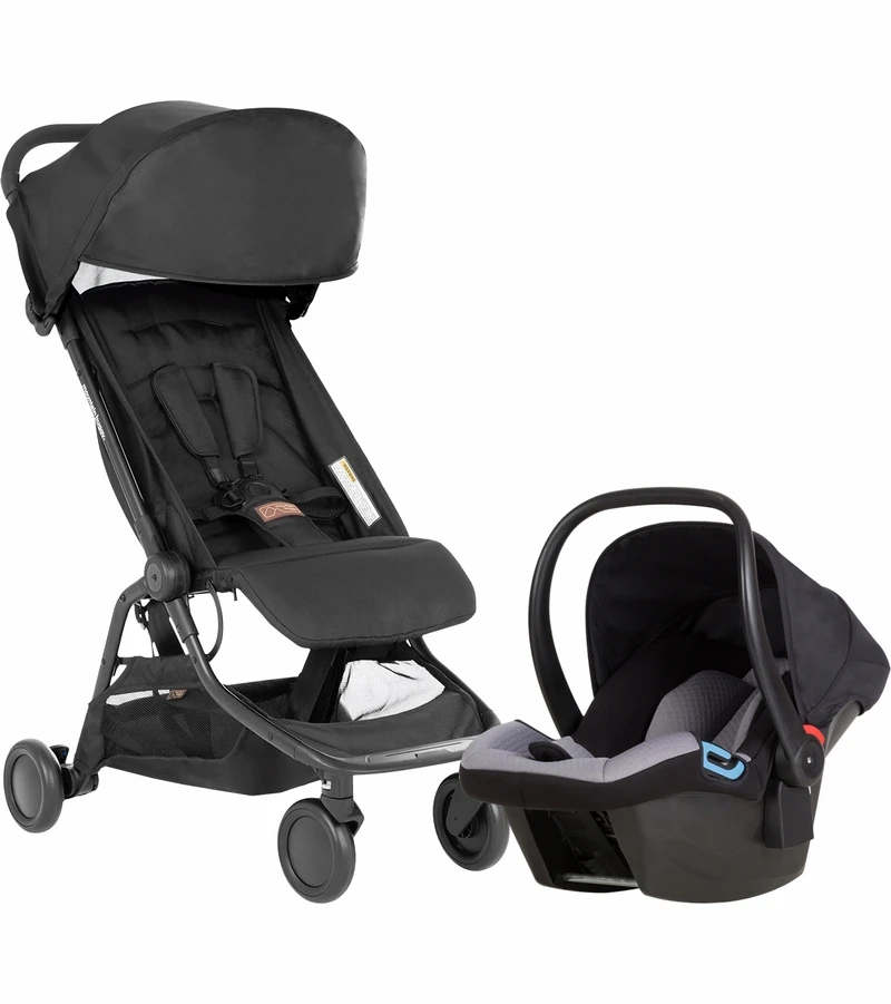 Mountain Buggy 2020 Nano Travel System - Black 1 Mountain Buggy 2020 Nano Travel System - Black
