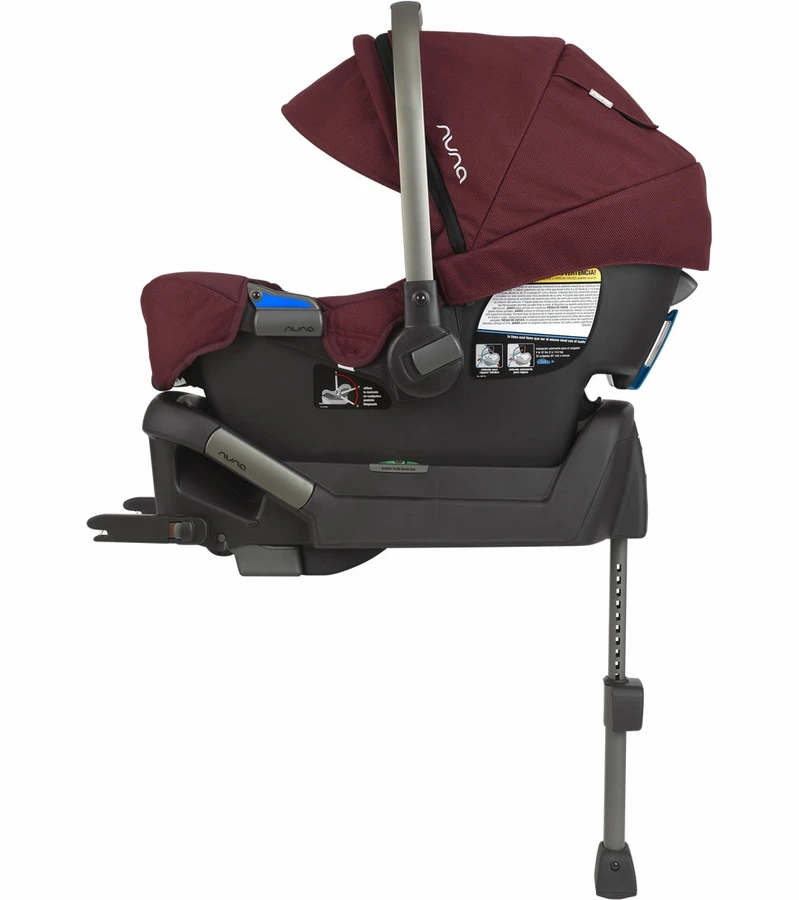 Nuna 2018 Pipa Infant Car Seat - Berry 4 Nuna 2018 Pipa Infant Car Seat - Berry - Image 4