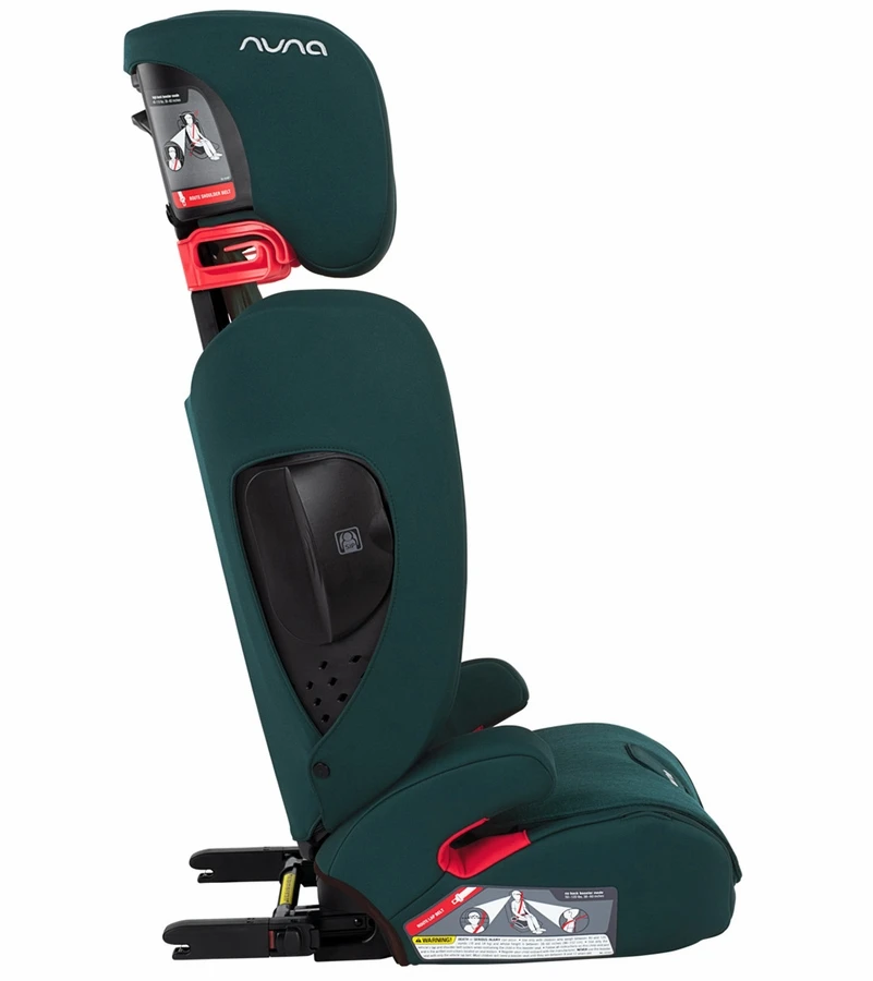 Nuna AACE Flame-Retardant Free High Back Belt Positioning Booster Car Seat - Lagoon 4 Nuna AACE Flame-Retardant Free High Back Belt Positioning Booster Car Seat - Lagoon - Image 4