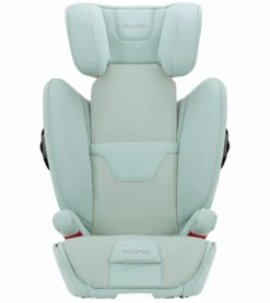 Nuna AACE Flame-Retardant Free High Back Belt Positioning Booster Car Seat - Seafoam -Britax || Graco || Maxi-Cosi Shop nuna aace flame retardant free high back belt positioning booster car seat seafoam 43