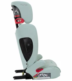Nuna AACE Flame-Retardant Free High Back Belt Positioning Booster Car Seat - Seafoam -Britax || Graco || Maxi-Cosi Shop nuna aace flame retardant free high back belt positioning booster car seat seafoam 44