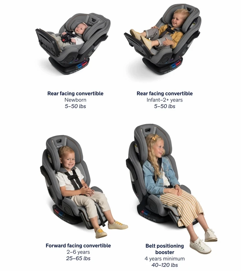 Nuna EXEC All-In-One Convertible Car Seat -Timber 4 Nuna EXEC All-In-One Convertible Car Seat -Timber - Image 4