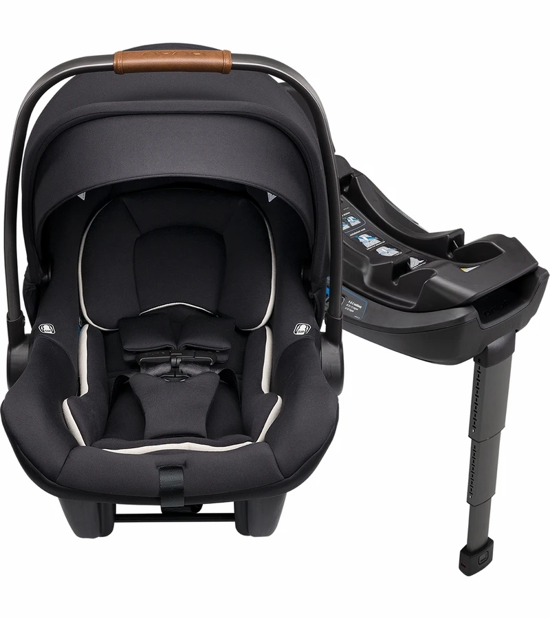 Nuna PEPP Next + PIPA Lite R Travel System Bundle - Caviar/Caviar 4 Nuna PEPP Next + PIPA Lite R Travel System Bundle - Caviar/Caviar - Image 4