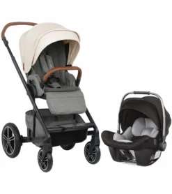 Nuna MIXX + Pipa Lite LX Travel System - Birch/Caviar