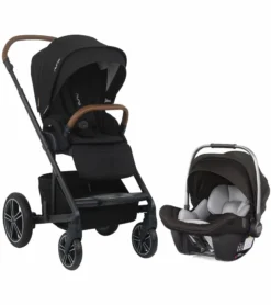 Nuna MIXX + Pipa Lite LX Travel System - Caviar