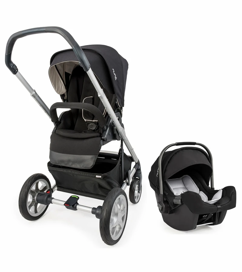 Nuna Mixx Travel System - Caviar / Night 1 Nuna Mixx Travel System - Caviar / Night