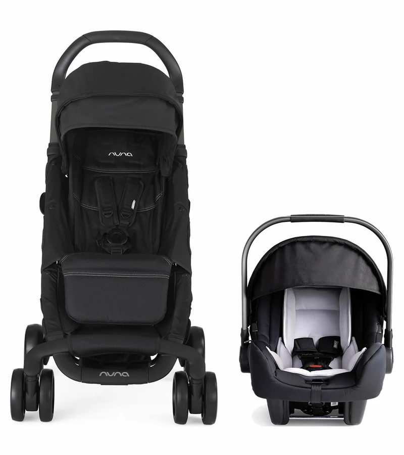 Nuna Pepp Dream Drape & Pipa Travel System - Night 1 Nuna Pepp Dream Drape & Pipa Travel System - Night