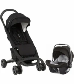 Nuna Pepp Next & Pipa Lite LX Travel System - Caviar