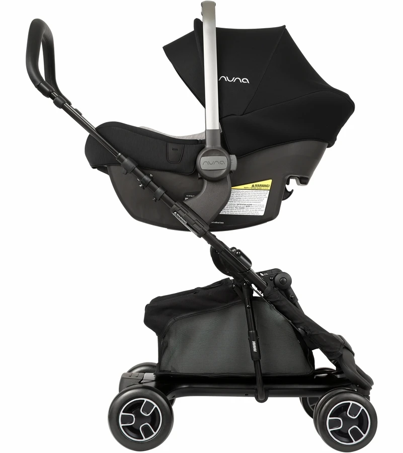 Nuna Pepp Next & Pipa Lite LX Travel System - Frost/Caviar 4 Nuna Pepp Next & Pipa Lite LX Travel System - Frost/Caviar - Image 4