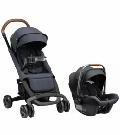 Nuna PEPP Next + PIPA Lite R Travel System Bundle - Lake/Caviar