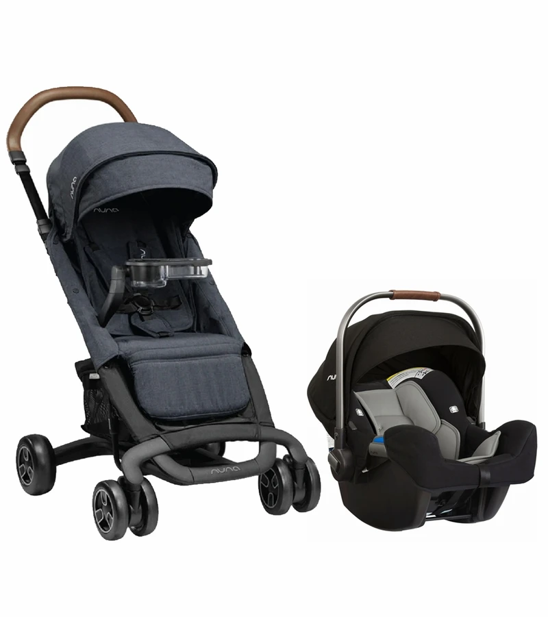 Nuna PEPP Next + PIPA Travel System Bundle - Lake/Caviar 1 Nuna PEPP Next + PIPA Travel System Bundle - Lake/Caviar