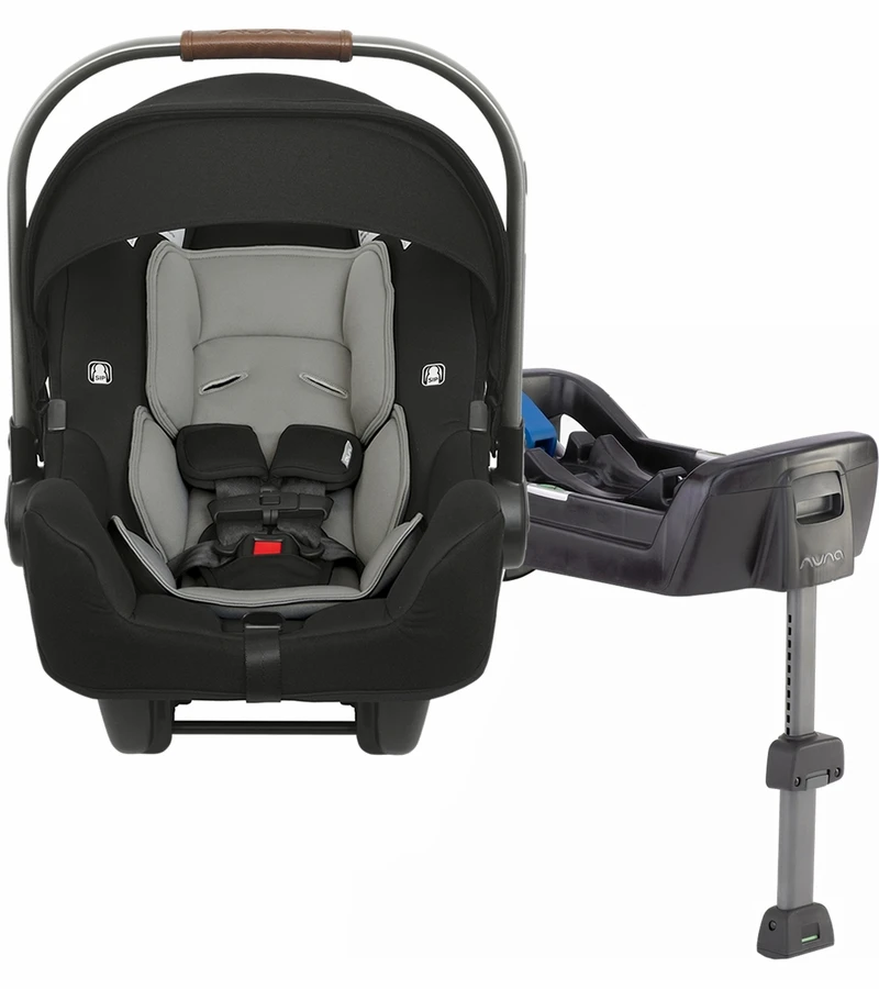 Nuna Pipa Lightweight Infant Car Seat With Load Leg - Caviar 1 Nuna Pipa Lightweight Infant Car Seat With Load Leg - Caviar