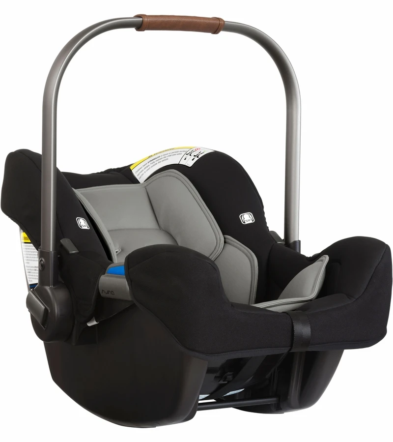 Nuna Pipa Lightweight Infant Car Seat With Load Leg - Caviar 3 Nuna Pipa Lightweight Infant Car Seat With Load Leg - Caviar - Image 3