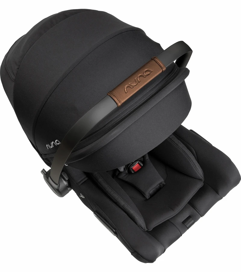 Nuna PIPA Lite RX Lightweight Infant Car Seat With Load Leg - Caviar 2 Nuna PIPA Lite RX Lightweight Infant Car Seat With Load Leg - Caviar - Image 2