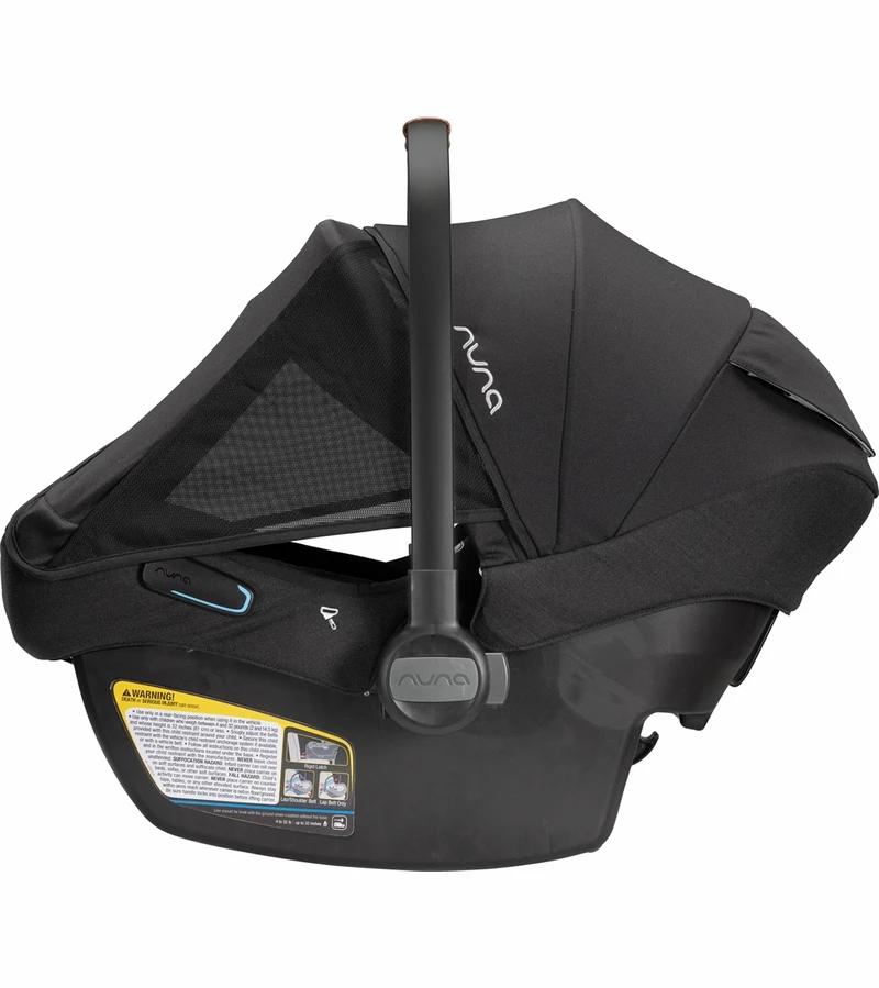 Nuna PIPA Lite RX Lightweight Infant Car Seat With Load Leg - Caviar 5 Nuna PIPA Lite RX Lightweight Infant Car Seat With Load Leg - Caviar - Image 5