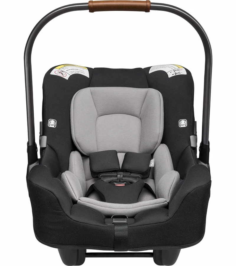 Nuna PIPA RX Lightweight Infant Car Seat + RELX Base With Load Leg - Caviar 7 Nuna PIPA RX Lightweight Infant Car Seat + RELX Base With Load Leg - Caviar - Image 7