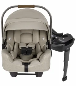 Nuna PIPA RX Lightweight Infant Car Seat + RELX Base With Load Leg - Hazelwood