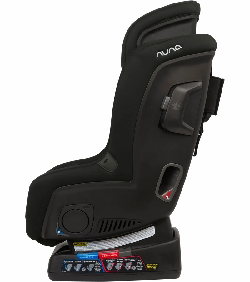 Nuna Rava Convertible Car Seat - Caviar (Flame Retardant Free) 3 Nuna Rava Convertible Car Seat - Caviar (Flame Retardant Free) - Image 3