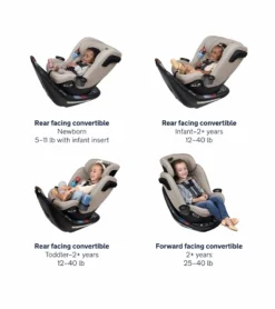 Nuna REVV Rotating Convertible Car Seat - Caviar 11 Nuna REVV Rotating Convertible Car Seat - Caviar -Britax || Graco || Maxi-Cosi Shop nuna revv rotating convertible car seat caviar 199