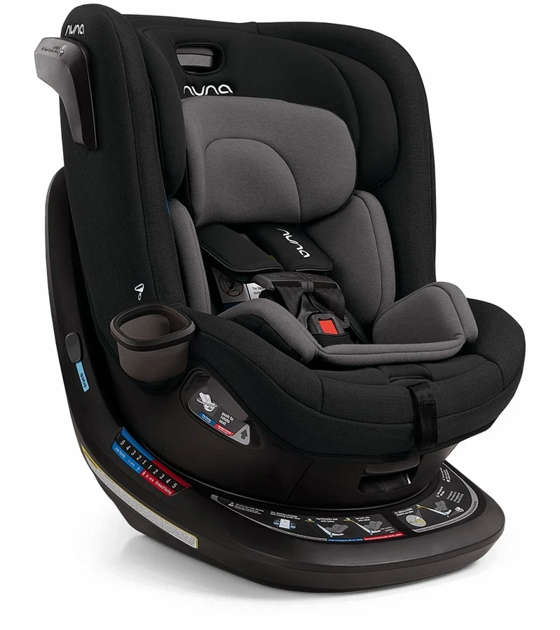 Nuna REVV Rotating Convertible Car Seat - Caviar 1 Nuna REVV Rotating Convertible Car Seat - Caviar