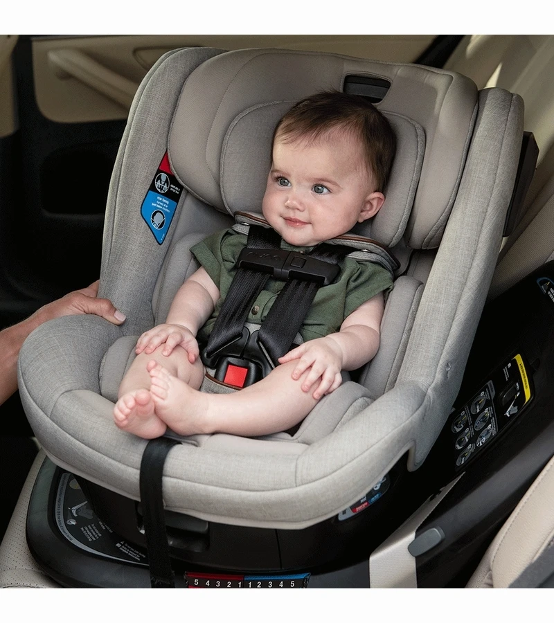 Nuna REVV Rotating Convertible Car Seat - Caviar 5 Nuna REVV Rotating Convertible Car Seat - Caviar - Image 5