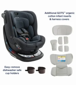 Nuna REVV Rotating Convertible Car Seat - Caviar 13 Nuna REVV Rotating Convertible Car Seat - Caviar -Britax || Graco || Maxi-Cosi Shop nuna revv rotating convertible car seat caviar 211 2