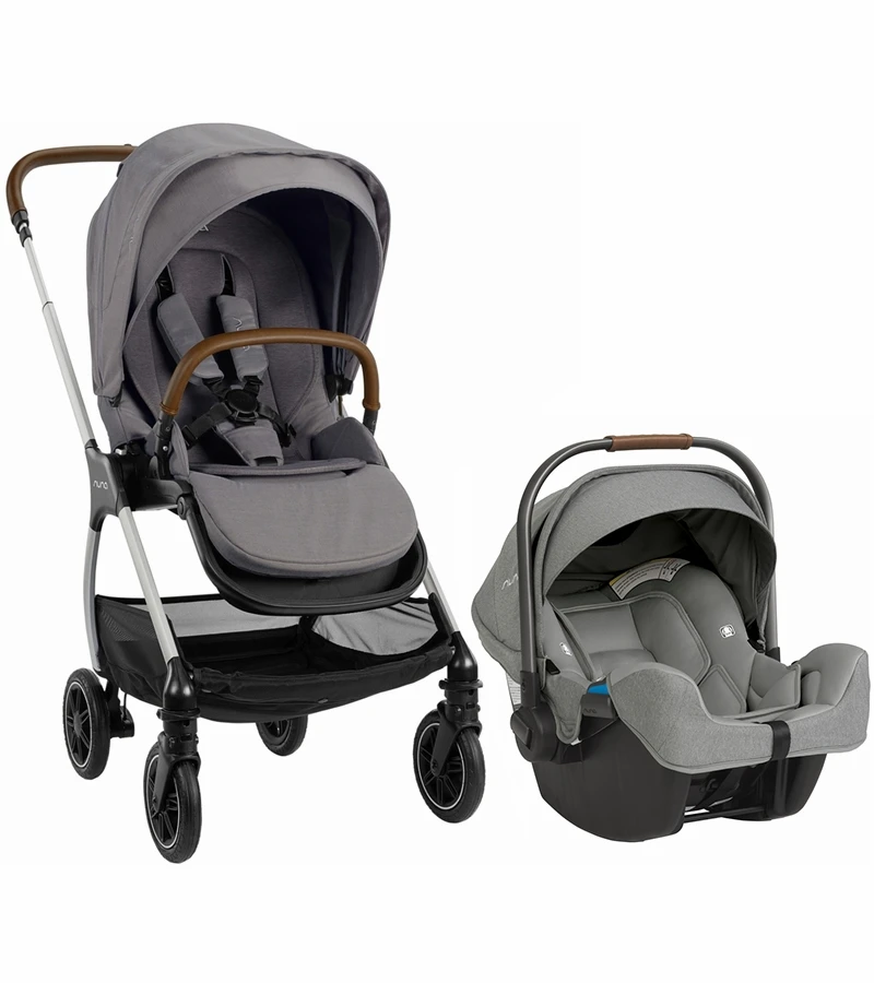 Nuna TRIV + PIPA Travel System - Frost/Frost 1 Nuna TRIV + PIPA Travel System - Frost/Frost