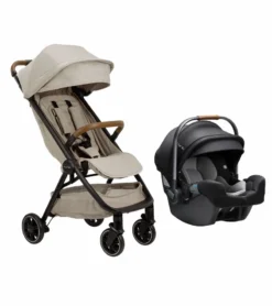 Nuna TRVL + PIPA RX Travel System Bundle - Hazelwood / Caviar