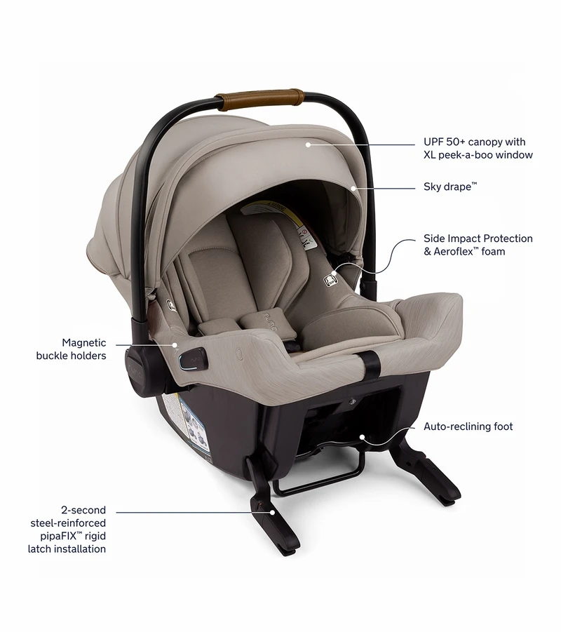 Nuna TRVL + PIPA Urbn Travel System - Hazelwood 2 Nuna TRVL + PIPA Urbn Travel System - Hazelwood - Image 2