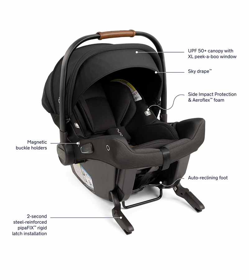 Nuna TRVL + PIPA Urbn Travel System - Lagoon 2 Nuna TRVL + PIPA Urbn Travel System - Lagoon - Image 2