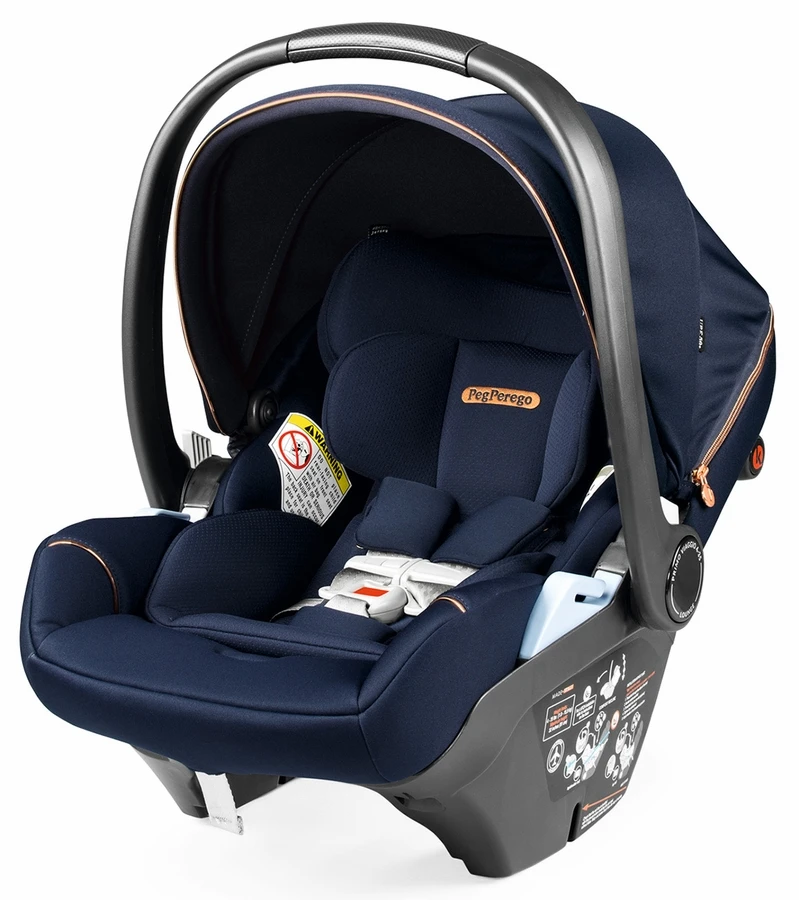 Peg Perego Primo Viaggio 4-35 Lounge Reclining Infant Car Seat - Blue Shine 2 Peg Perego Primo Viaggio 4-35 Lounge Reclining Infant Car Seat - Blue Shine - Image 2