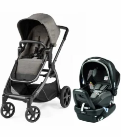 Peg Perego YPSI + Primo Viaggio 4-35 Nido Travel System Bundle - City Grey / Atmosphere