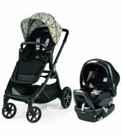 Peg Perego YPSI + Primo Viaggio 4-35 Nido Travel System Bundle - Graphic Gold / Onyx