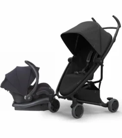 Quinny Zapp Flex + Maxi-Cosi Mico 30 Travel System - Black