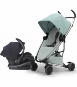 Quinny Zapp Flex + Maxi-Cosi Mico 30 Travel System - Frost/Grey