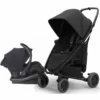 Quinny Zapp Flex Plus + Maxi-Cosi Mico 30 Travel System - Black On Black