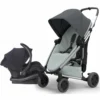 Quinny Zapp Flex Plus + Maxi-Cosi Mico 30 Travel System - Graphite On Grey