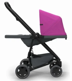 Quinny Zapp Flex Plus + Maxi-Cosi Mico 30 Travel System - Pink On Graphite -Britax || Graco || Maxi-Cosi Shop quinny zapp flex plus maxi cosi mico 30 travel system pink on graphite 160