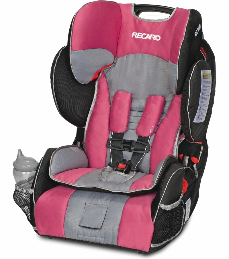 RECARO Performance SPORT Combination Harness Booster Car Seat - Rose 1 RECARO Performance SPORT Combination Harness Booster Car Seat - Rose