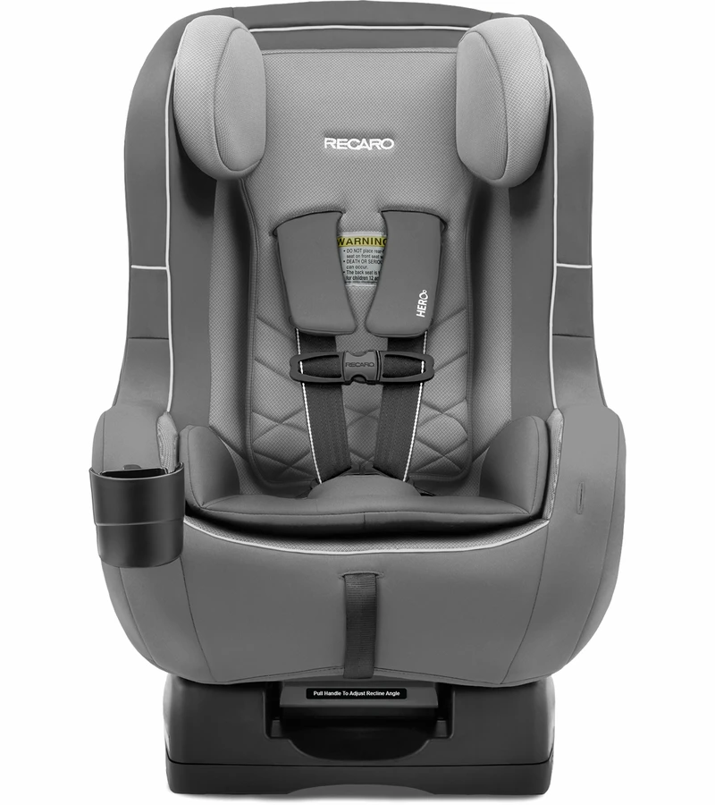 Recaro Roadster XL Convertible Car Seat - Aluminum Gray 1 Recaro Roadster XL Convertible Car Seat - Aluminum Gray
