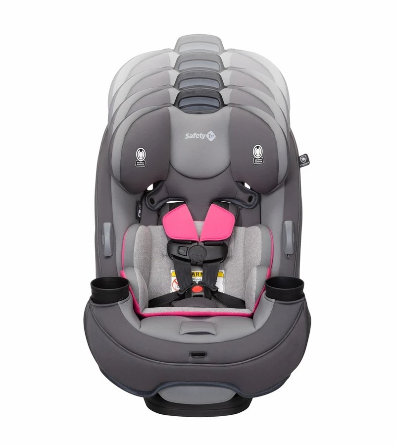 Safety 1st Grow And Go All-in-One Convertible Car Seat - Everest Pink 2 Safety 1st Grow And Go All-in-One Convertible Car Seat - Everest Pink - Image 2