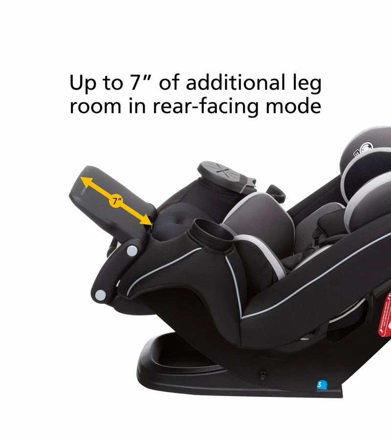 Safety 1st Grow And Go Extend 'n Ride LX All-in-One Convertible Car Seat - Mine Shaft 7 Safety 1st Grow And Go Extend 'n Ride LX All-in-One Convertible Car Seat - Mine Shaft - Image 7